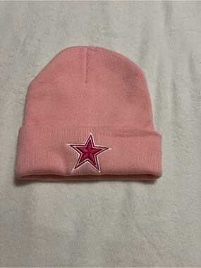 Dallas Cowboys Women's Pink Beanie